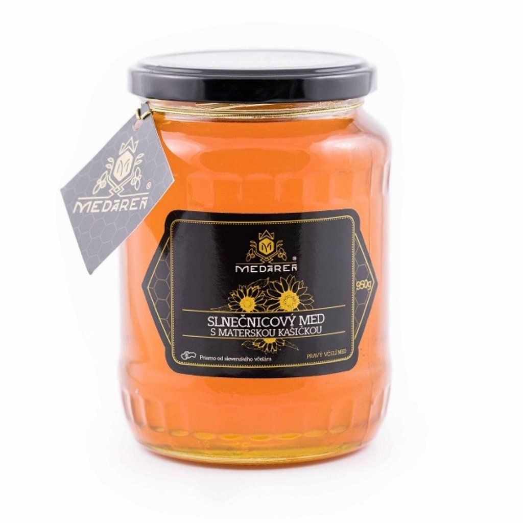 Slnečnicový med s materskou kašičkou 958g
